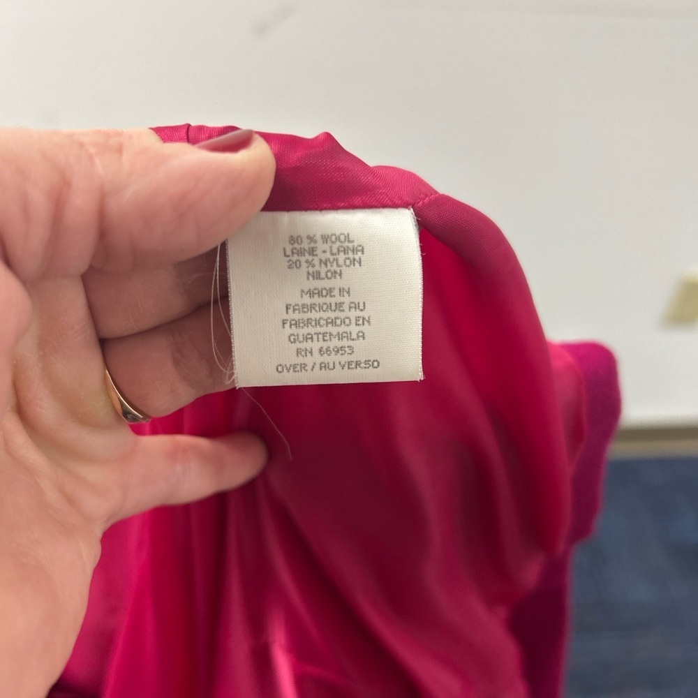 Jan Leslie Fuchsia Blazer - Picture 3 of 3